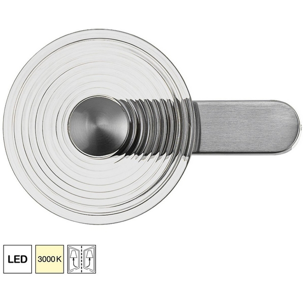 

Настенный светильник светодиодный Citilux Corta CL245021, Хром, Corta CL245021