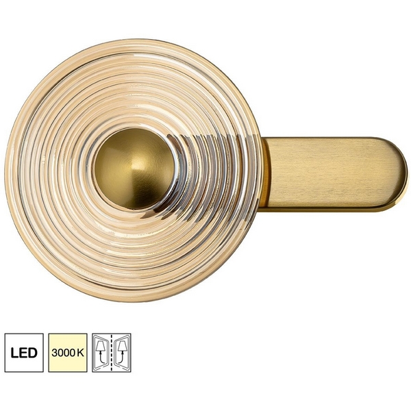 

Настенный светильник светодиодный Citilux Corta CL245023, Бронза, Corta CL245023