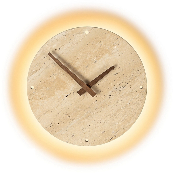 

Настенный светильник светодиодный с часами Citilux Mares CL246015, Кремовый, Mares CL246015