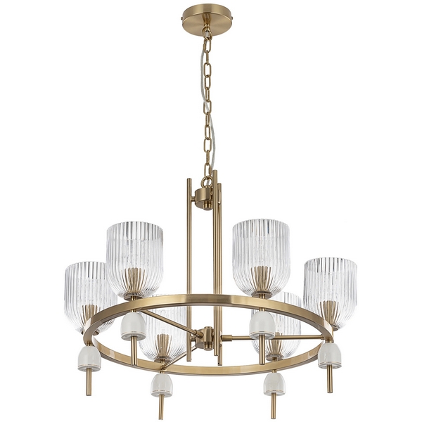 Изображение товара Подвесная люстра Citilux CL255163 Carson - 6 плафонов, регулировка высоты, прозрачное стекло Изображение товара Подвесная люстра Citilux CL255163 Carson - 6 плафонов, регулировка высоты, прозрачное стекло