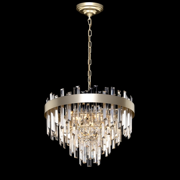 

Подвесная люстра хрусталь Citilux Лаура CL301262, Прозрачный, Лаура CL301262