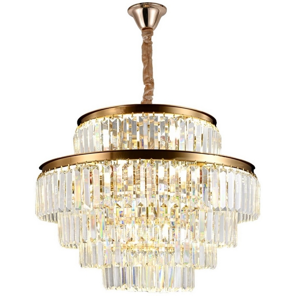 

Подвесная каскадная люстра Citilux Ricky CL314253, Прозрачный, Ricky CL314253