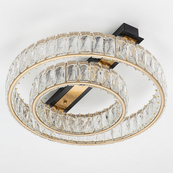 Изображение товара Потолочная светодиодная люстра Citilux Palant CL325152 стиль модерн с хрусталем