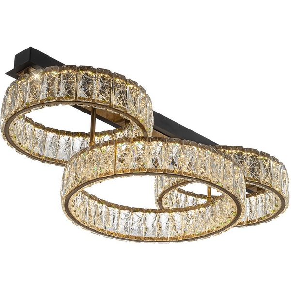 

Потолочная люстра светодиодная Citilux Palant CL325162, Прозрачный, Palant CL325162