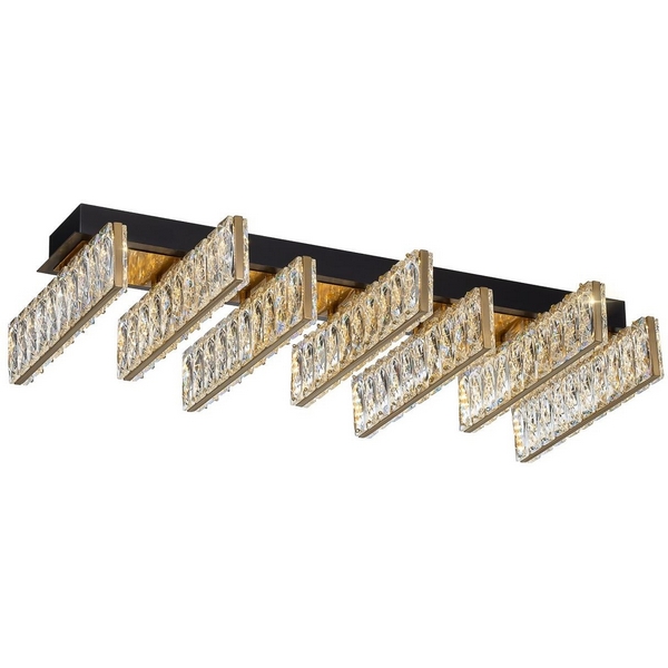 

Потолочная люстра светодиодная Citilux Palant CL325272, Прозрачный, Palant CL325272