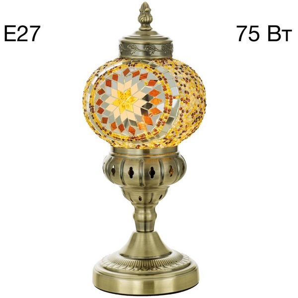 

Настольная лампа Citilux Каир CL419815, Янтарный, Каир CL419815