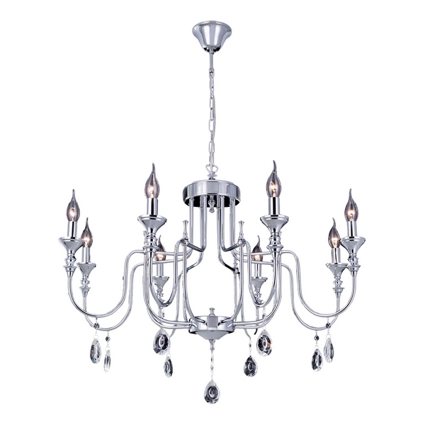 

Подвесная люстра Citilux Riga CL437181 подсвечник, Хром, Рига CL437181