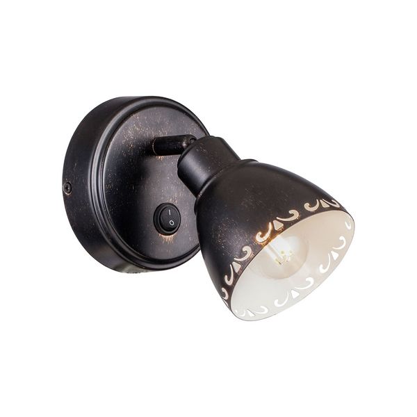 

Спот с выключателем Робуста Citilux Robusta CL509512, Коричневый, Robusta CL509512