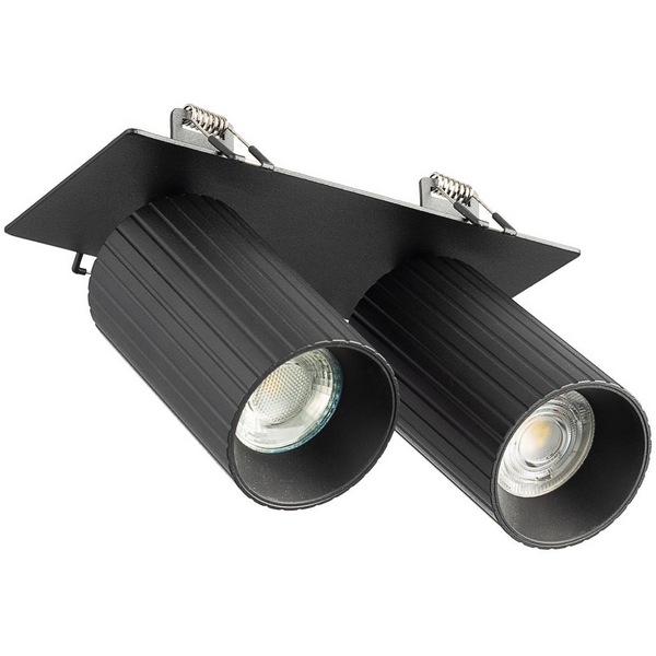 Изображение товара Спот встраиваемый черный рифленый Citilux Axel CL512D21R