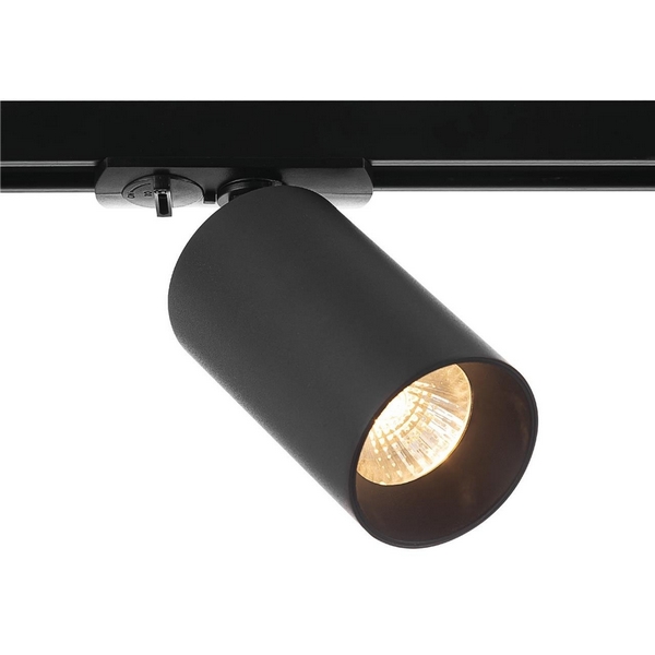 Трековый светильник однофазный черный 220V Citilux Axel CL512T11