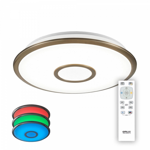 

Потолочный светильник Citilux СтарЛайт CL70343RGB, СтарЛайт CL70343RGB