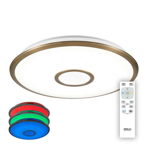 

Потолочный светильник Старлайт CL70363RGB (Citilux), Белый, СтарЛайт CL70363RGB