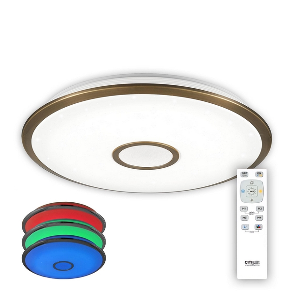 

Потолочный светильник Citilux СтарЛайт CL70383RGB, СтарЛайт CL70383RGB