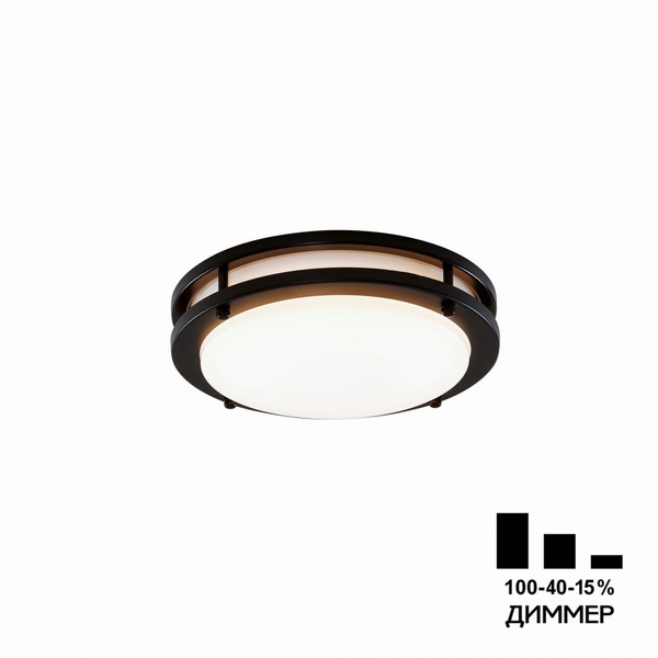 

Настенно-потолочный светильник светодиодный с диммером IP44 Citilux Бостон CL709205N, Коричневый, Бостон CL709205N