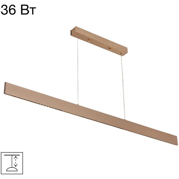 

Подвесной линейный светильник LED Citilux Edge CL720032N, Золото, Edge CL720032N