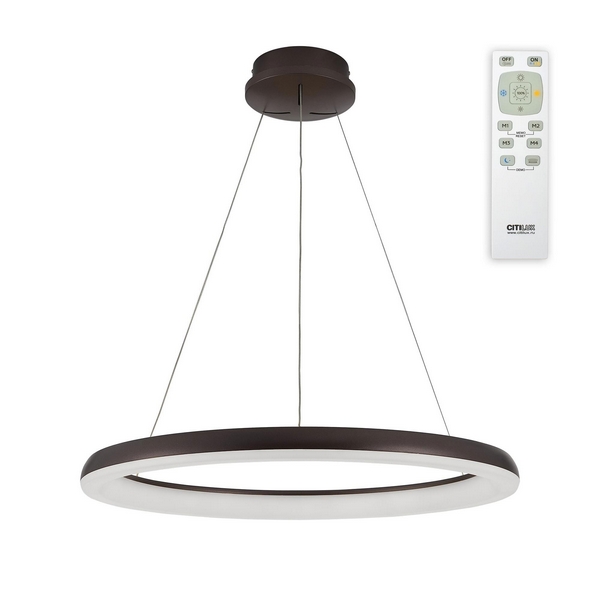 

Подвесной светильник светодиодный с пультом Юпитер CL730095RS (Citilux), Коричневый, Юпитер CL730095RS