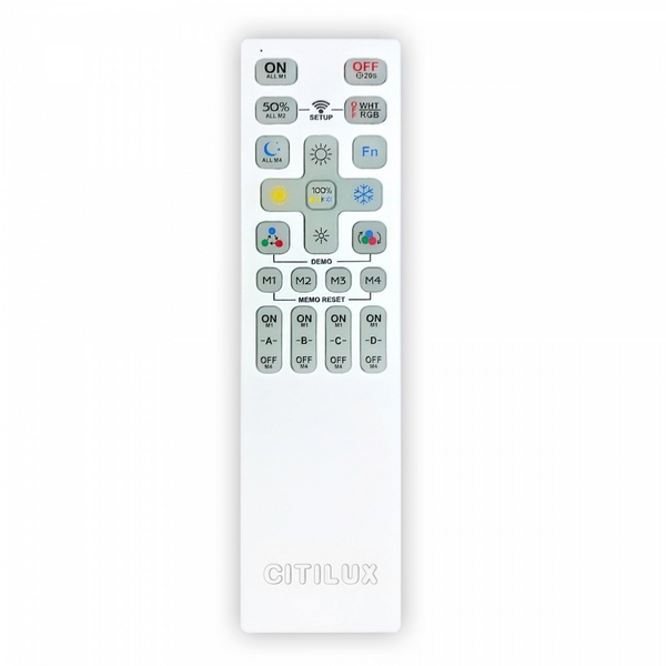 

Пульт Remote четырёхканальный CLR5G_F1.1 Citilux, CLR5G_F1.1 Remote