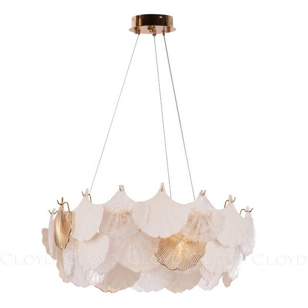 

Подвесная люстра листья Cloyd Polynesia 10433, Янтарный, Polynesia 10433