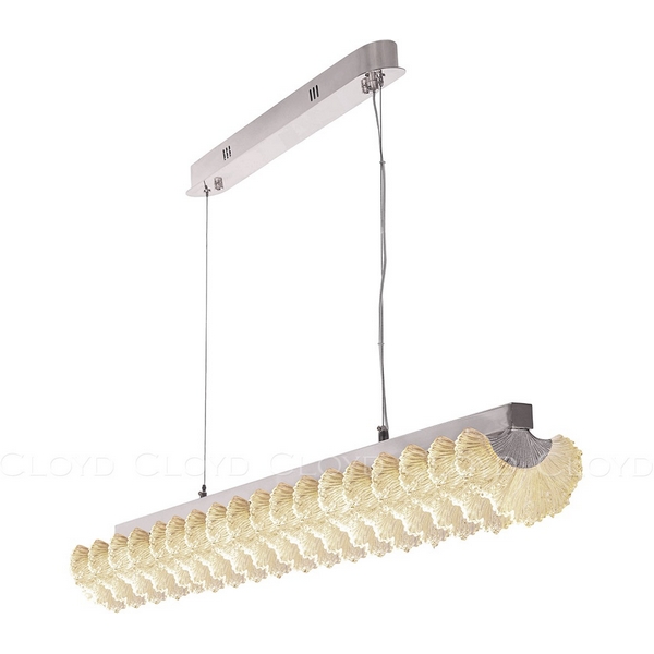 

Подвесная люстра светодиодная линейная Cloyd Antigua 11447, Прозрачный, Antigua 11447