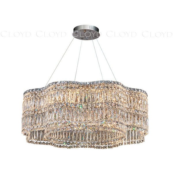 

Подвесная люстра светодиодная Cloyd Antrea 11626, Прозрачный, Antrea 11626