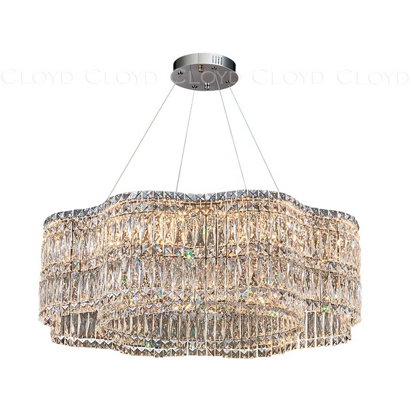 

Подвесная люстра светодиодная Cloyd Antrea 11627, Прозрачный, Antrea 11627