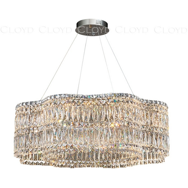 

Подвесная люстра светодиодная Cloyd Antrea 11628, Прозрачный, Antrea 11628