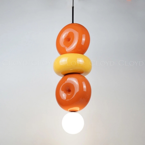 Изображение товара Потолочный светильник Cloyd MOGOTON 11899 Модерн Жёлтый Черный Оранжевый