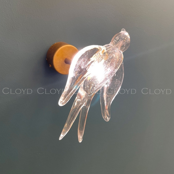 

Настенный светильник птички Cloyd Sirin 20343, Прозрачный, Sirin 20343