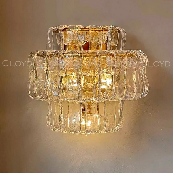 

Бра Cloyd NAMASTE 20487, Прозрачный;латунь, NAMASTE 20487