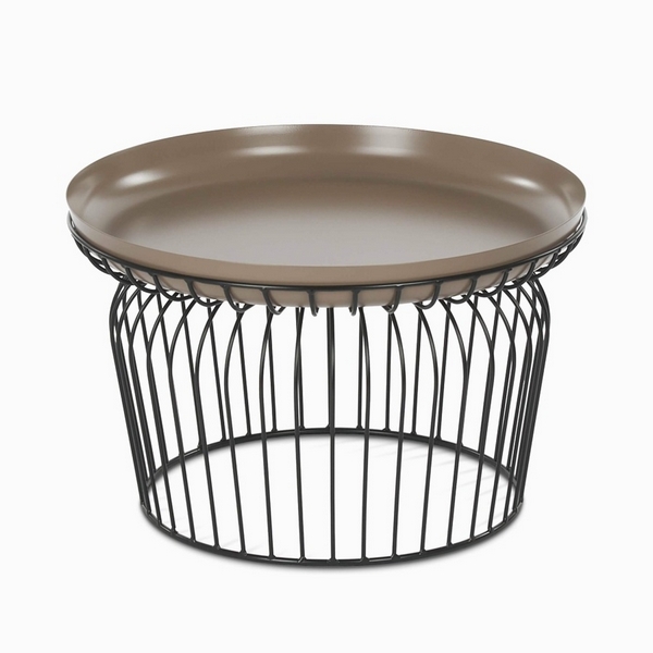 

Кофейный столик Cell диаметр 60 Cosmo 232141, Черный;темно-коричневый, Cell GT-470A