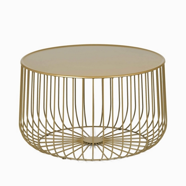 

Кофейный столик Flat cage диаметр 65 COSMO арт.GT-346A Cosmo, Flat cage GT-346A