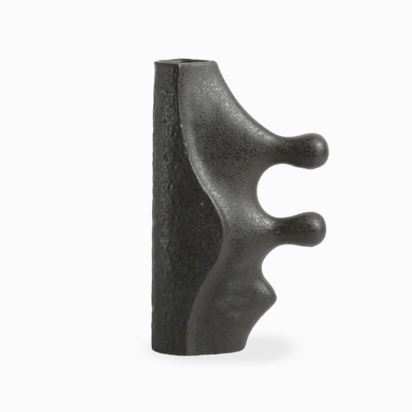 Изображение товара Настольная керамическая ваза Cosmo Streamline Cross FD-D23022B 34 см черная