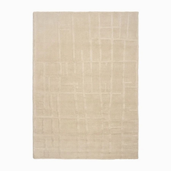 Изображение товара Ковер Eren Cosmo 170х240 бежевый из шерсти и полиэстера для дома и офиса