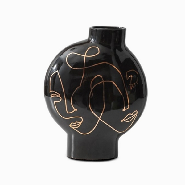 

Ваза Faces Print Cosmo FA-D21103A, Faces Print FA-D21103A