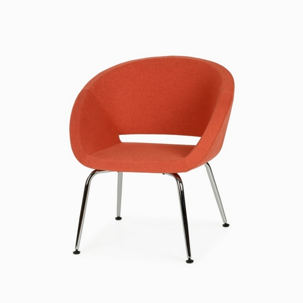 

Кресло Beetle Cosmo 416584, Хром;оранжевый, L702