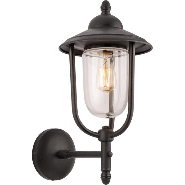 

Настенный фонарь уличный IP54 Covali WL-31080, Черный, WL-31080
