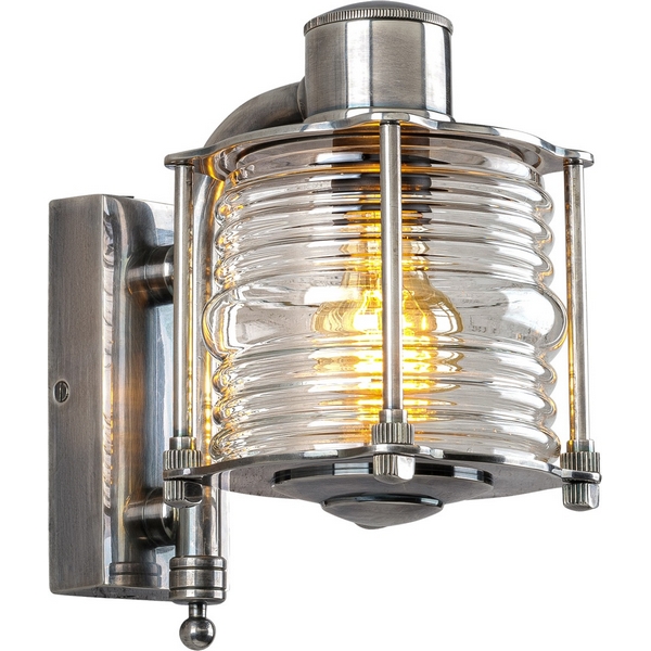 

Настенный фонарь уличный IP54 Covali WL-50839, Серебро, WL-50839