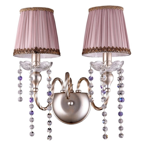 

Бра ALEGRIA AP2 SILVER-BROWN (Crystal Lux), Серый, Alegria ALEGRIA AP2 SILVER-BROWN