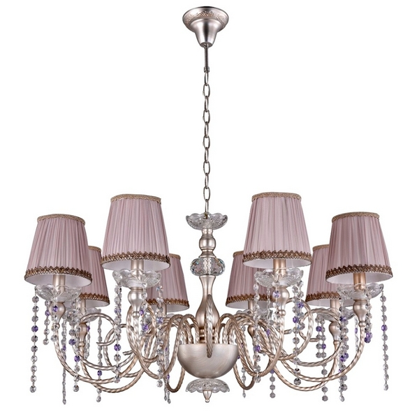 

Подвесная люстра SP8 SILVER-BROWN Crystal Lux Alegria, Серый, Alegria ALEGRIA SP8 SILVER-BROWN