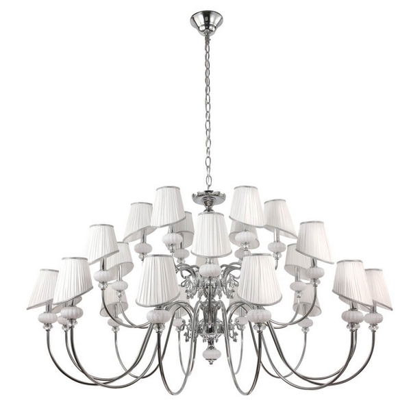 

Большая подвесная люстра SP-PL12+6+6 Crystal Lux Alma WHITE, Alma ALMA WHITE SP-PL12+6+6
