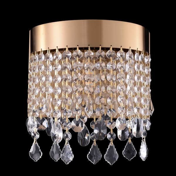 

Бра Crystal Lux AQUA AP1 с подвесками, Прозрачный, Aqua AQUA AP1