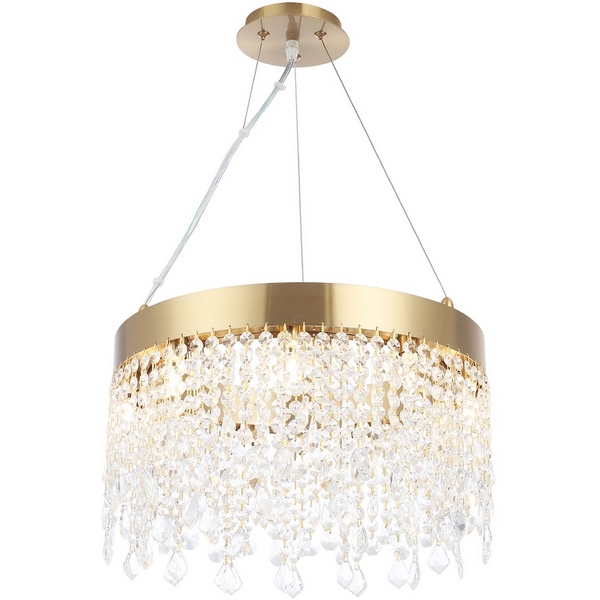 

Подвесная люстра Crystal Lux AQUA SP9, Прозрачный, Aqua AQUA SP9