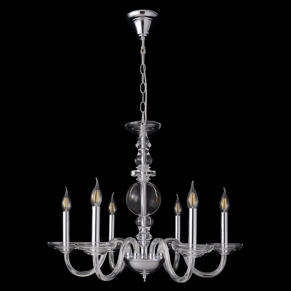 

Подвесная люстра Crystal Lux ARABESQUE SP6 CHROME, Хром, Arabesque ARABESQUE SP6 CHROME