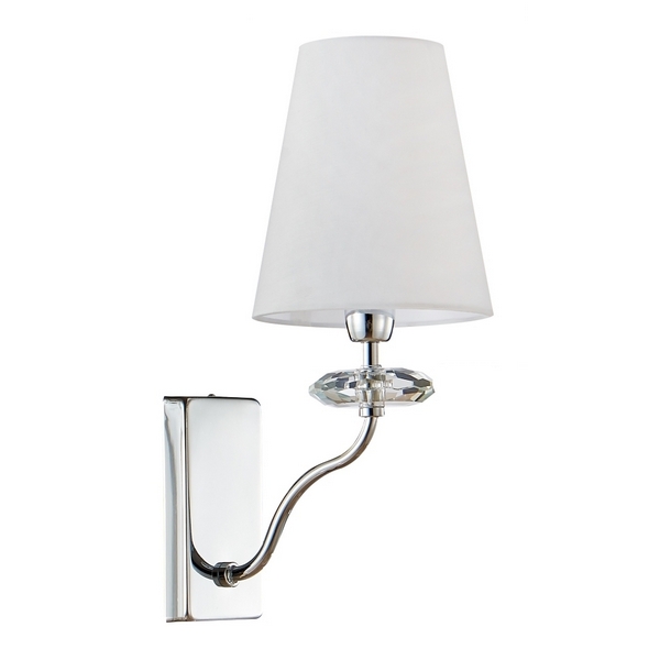 

Бра AP1.1 Crystal Lux ARMANDO CHROME, Белый, ARMANDO CHROME ARMANDO AP1.1 CHROME