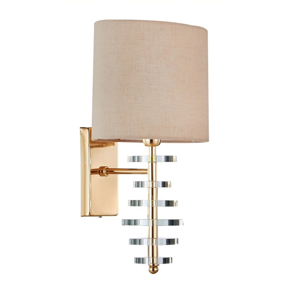 

Бра Crystal Lux ARMANDO AP1.2 GOLD, Бежевый, ARMANDO GOLD ARMANDO AP1.2 GOLD
