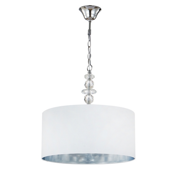 

Подвесная люстра Crystal Lux ARMANDO SP4 CHROME, Белый, ARMANDO CHROME ARMANDO SP4 CHROME