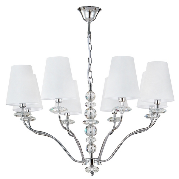 

Подвесная люстра Crystal Lux ARMANDO SP8 CHROME, ARMANDO CHROME ARMANDO SP8 CHROME