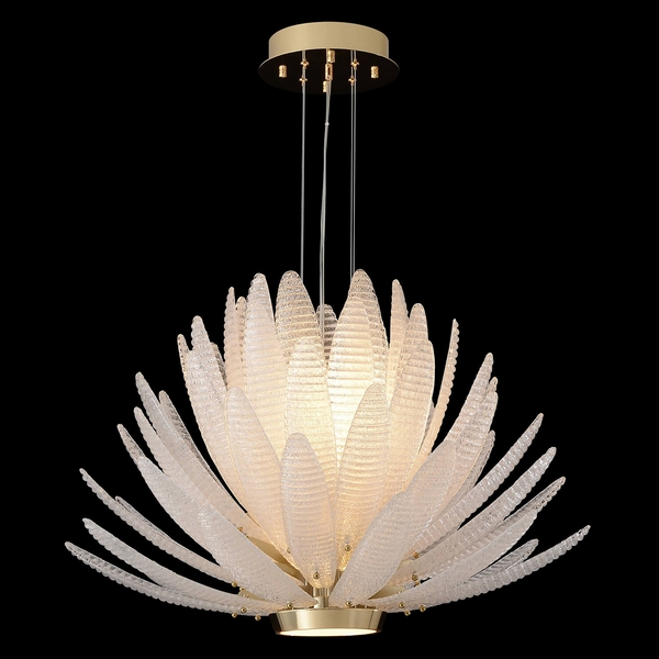 Изображение товара Подвесная люстра Crystal Lux ARTICHOKE SP8+1 GOLD современный стиль