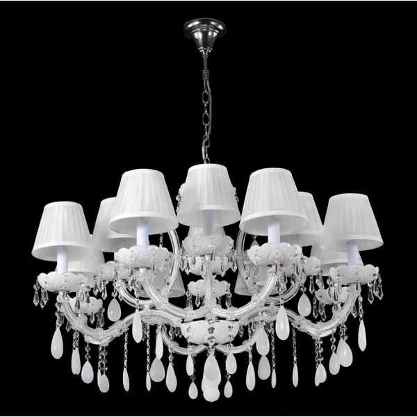 

Большая подвесная люстра BLANCA SP12 (Crystal Lux), Белый, Blanca BLANCA SP12