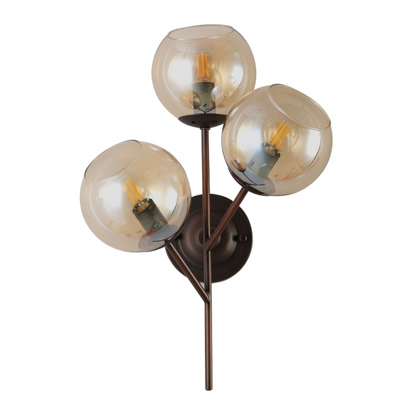 

Бра BUENO AP3 (Crystal Lux), Коричневый, Bueno BUENO AP3